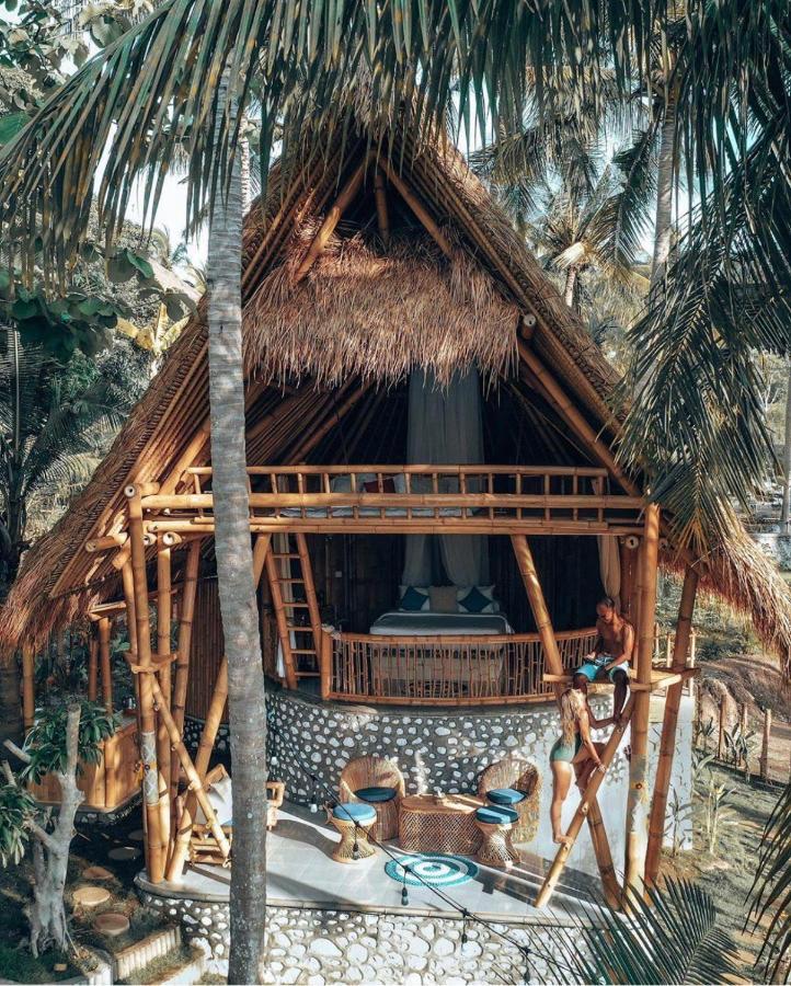 La Royale Romantic Bamboo Villas Klungkung Dış mekan fotoğraf